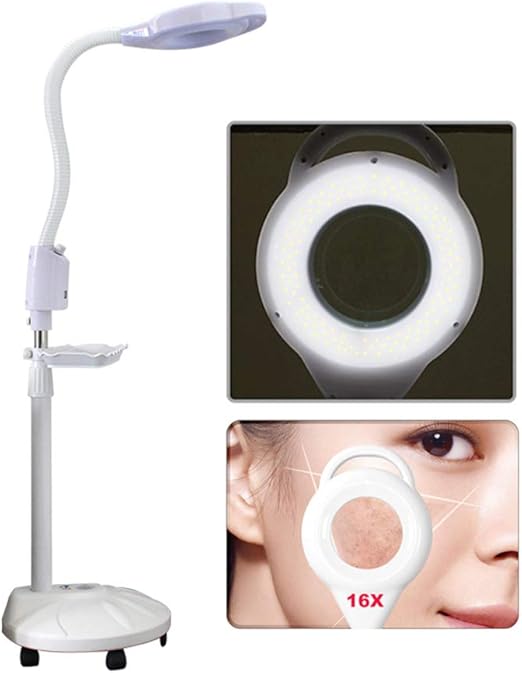 Amazon Com Ajuyg Floor Standing Magnifier Lamp With 16x