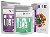 Weight Loss Tea - Doctor Formulated - Cleanse Detox Tea to Help Lose Weight. 28 Day Teatox for a Flat Tummy. 100% Organic, Free Diet Book by LoseIT Tea.