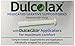 Dulcolax Laxative Suppositories with Dulcoglide Suppository Applicator 5 Count Fast, Reliable, Gentle Relief from Constipation Within 15-50 Minutes, Comfort Shaped Medicated Suppositories