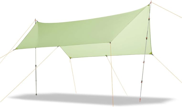 Aricxi Ultra Light Rain Fly Tent Tarp Waterproof d Silicone Coating Nylon Camping Shelter Canopy Rainfly Lightweight Camp Gear Accessories Amazon Co Uk Sports Outdoors