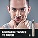 Nose Hair Trimmer Ear Trimmer for Men Women, Electric Hair Clippers Trimmers Remover Ear trimmer/Nose trimmer with Water Resistant Dual Edge Blades, Mute Motor,Battery-Operated, IPX7 Waterproof