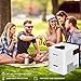 COSTWAY Gas Water Heater, Portable Outdoor Shower Propane Gas Instant Battery Powered Hot Water Heater with Carrying Bag for Outdoor, Camping, Backpacking, Surfing, Climbing, Traveling