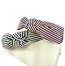 Evertrade Strips Fabric Wrap Plastic Womens Fashion Hair Bows Headband Pack of 3 Count