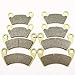 Master Chen Front Rear Brake Pads Brakes for Polaris Ranger Razor RZR XP 900 2011-2015 / Ranger 800 RZR-4 HD XP / 1000 Diesel FA354 FA452
