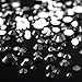 WILLBOND 1200 Pieces Flatback Rhinestones Flat Back Artificial Gems Round Glass Crystal 8 Mixed Sizes 1.5-6.5 mm for Nail Phone DIY Crafts (Black)