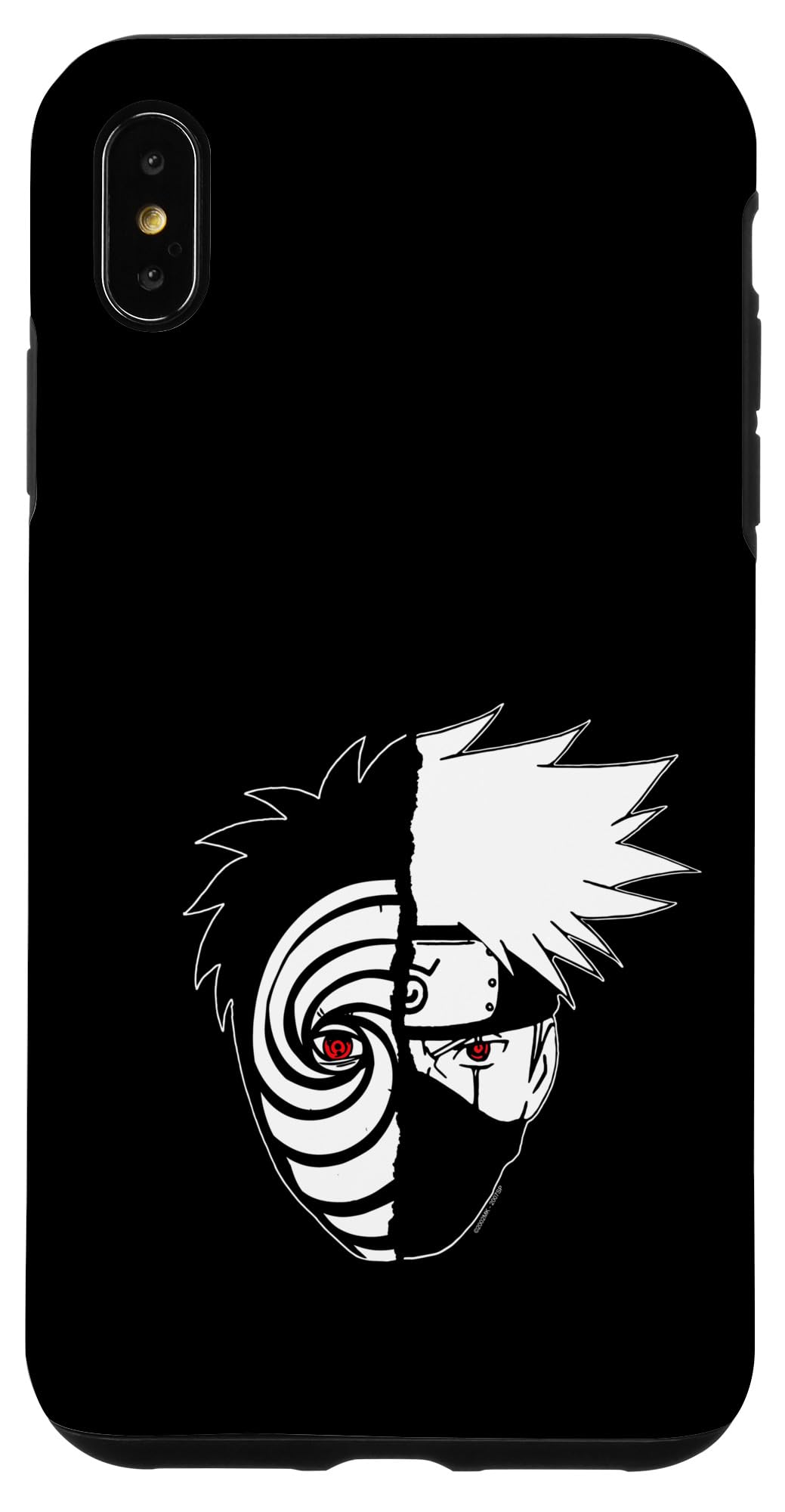 Naruto Shippuden Kakashi Tobi Split Face Case for
