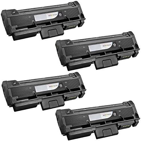 4-Pack Compatible MLT-D116L High Yield Toner For Samsung 116L SL-M2625D, SL-M2825DW, SL-M2875FD, SL-M2875FW