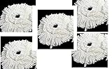 PRO 360 Rotating Spin Magic Mop - Dual Drying Version Replacement Mop Heads (Pro 360 Clean)- 5 Pack