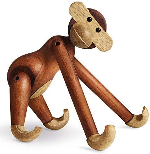 Kay Bojesen wooden figurine, brown, 7 cm x 7 cm, 7 x 7 x cm - Image 4