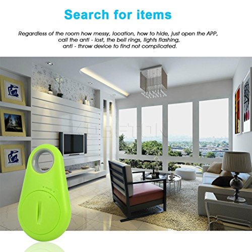 image for Sonmer Anti-Lost Theft Device Alarm Bluetooth Remote GPS Tracker, Fit 
