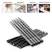 Leedemore Black Letmall Micro Fineliner, Waterproof Archival Ink Line Pens, Sketching, Drafting, Artist Illustration, Technical Drawing,Scrapbooking, 10PCS