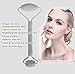 Jade Facial Roller (Chi Roller) – 100% Natural Jade Stone Roller for Premium Anti Aging Therapy, Double Neck Healing and Slimming Massager