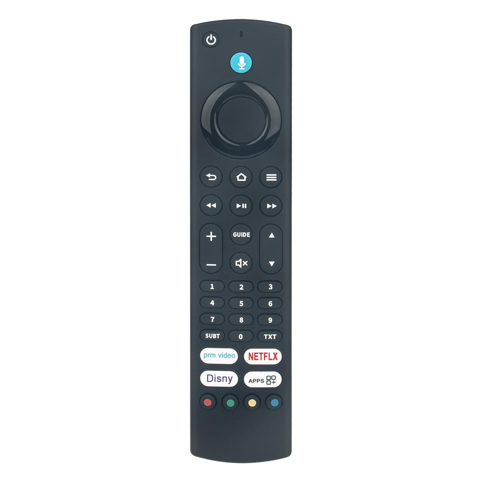 AULCMEET CT-8566 Voice Search Replacement Remote Control Compatible with TCL 4K OLED Smart TV 55CF630K 50CF630K 55CF630 50CF630 QLED for Toshiba Smart TV 43UF3D63DAX