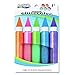 ArtSkills Puffy Neon Jumbo Rainbow Glitter Glue Pens, 5 Colors, 5 Count