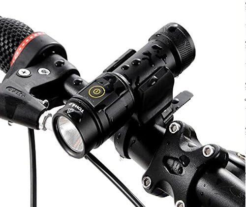 TOWILD BC06 Cycling Nocturnal Outdoor Lighting Flashlight with Max 1000Lumens USB and micro port Rechargeable IPX-Level 6 Waterproof Maximum range Reaches 240 Meters