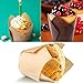 Hestya 150 Pieces Tulip Muffin Baking Cups Cupcake Muffin Liners Baking Cup Holder for Weddings Birthday Parties, 3 Colors