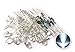 microtivity IL151 5mm Clear White LED w/Resistors (Pack of 30)