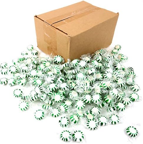 Quality CandySpearmint Starlights - 2 Lb Bag Frustration Free Packaging