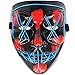 MeiGuiSha LED Halloween Light Up Purge Mask Women,Halloween Scary Cosplay Purge Mask LED for Festival Padrties