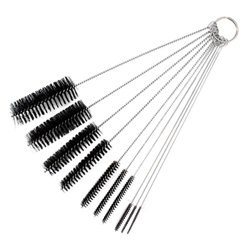 Click Here to See More Images Sankuwen Tube Nylon Brush Set - Spray Tube Brush 10pc