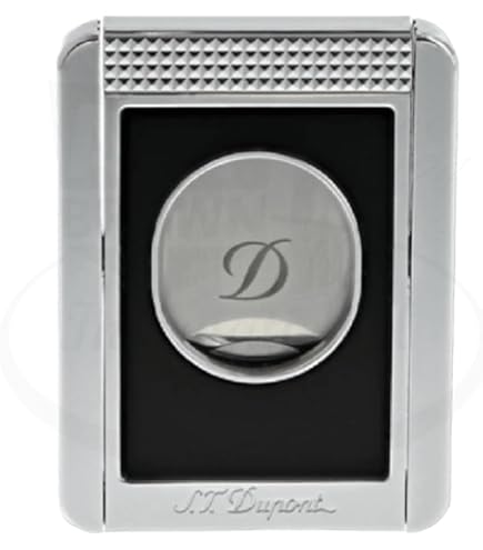 Accendino S.T. Dupont Big D – Fiamma Torcia Da 2 Cm, Design Diamante, Ricaricabile Per Sigari E Accessori Di Lusso