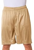 Badger Men's Athletic Cut Elastic Mesh Solid Drawcord Short