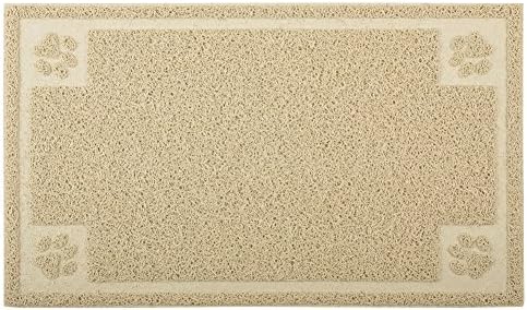 Biege Color Pet Litter Box Mat,doormat Cat Mat Catch Extra Large Easy To Clean &amp; Durable For A Long Life
