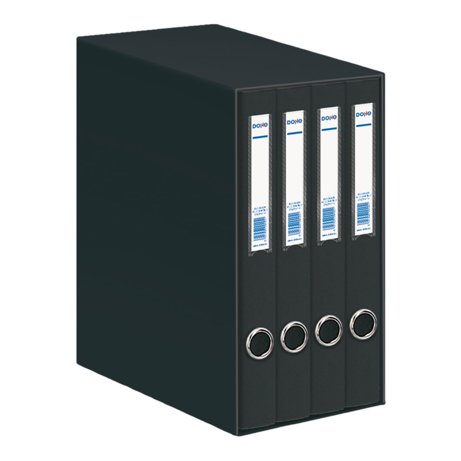 Dohe Oficolor Storage Module Containing 4 A4 Folders – Black