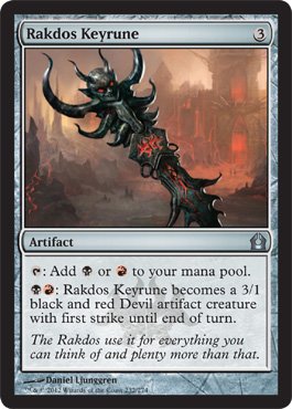Magic: the Gathering - Rakdos Keyrune (232) - Return to Ravnica