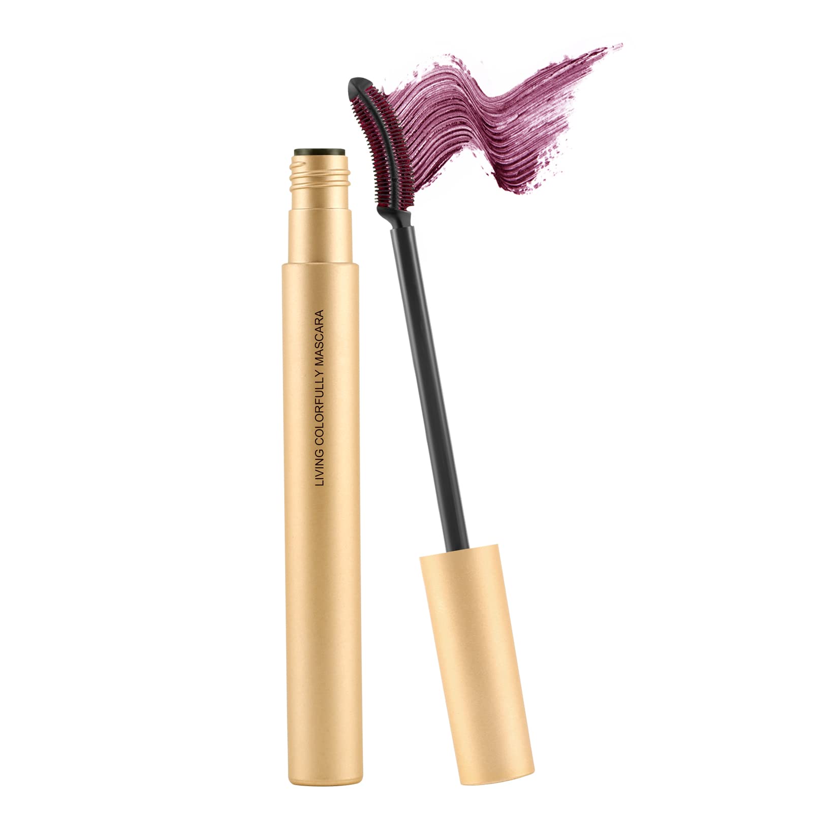 Boobeen Colourful Mascara, Volumizing Lengthening Non-Smudge Thickening Mascara, Waterproof Eye Makeup Long Lasting