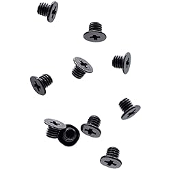 Deal4GO 10-Pack M3 x 3 mm Phillips Flat-Head Screw