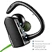 SoundPEATS Wireless Bluetooth Earbuds Secure Fit In-ear Stereo Bluetooth Headphones with Mic (Bluetooth 4.1, aptx, Secure Ear Hooks Design, 6 Hours Play Time, Upgraded Version) - Q9A+ Green