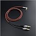 Guantai Primeda Audio Cable Stereo Male 3.5mm to 2 RCA 90° Angle -2M (6 Feet) Hi-Fi for Audiophile MP3/4 CD PC IPAD iPod