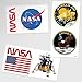 Popfunk NASA Apollo Moon Landing Collectible Stickers