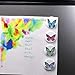 Buttonsmith Butterfly Magnet Set - Set of 4 1.25