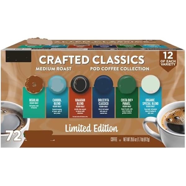 Amazon.com : Crafted Classics K' Cups Original Flavor - 72 Count Amazon.com : Crafted Classics K' Cups Original Flavor - 72 Count