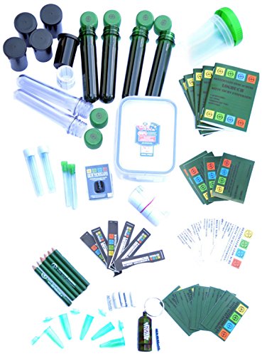 GEO-VERSAND 11149 Geocaching Container Set 41 Pieces - Lock & Lock Hideaway Lodges, Multicoloured