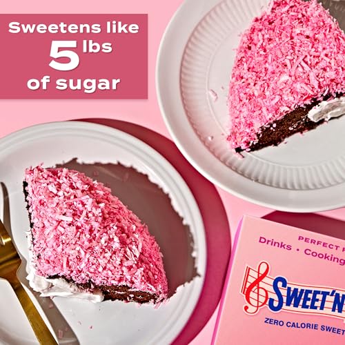 SWEET’N LOW ZERO CALORIE BULK SWEETENER, 8 OZ. BOX, GRANULATED SUGAR SUBSTITUTE FOR BAKING, COFFEE, TEA AND MORE, KOSHER & GLUTEN FREE, LOW GLYCEMIC INDEX