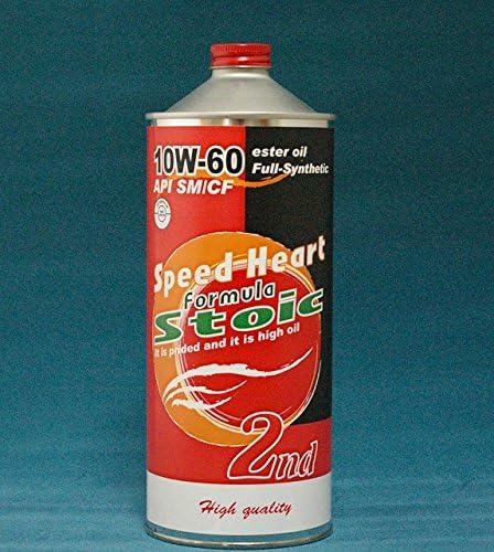 Amazon Speed Heart スピードハート エンジンオイル フォーミュラストイック 2nd 10w60 10w 60 1lx6本 車用 エンジンオイル 車 バイク
