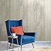 RoomMates York Wallcoverings ZB3347 Wide Wooden Planks Wallpaper, Gray/Black/Off White