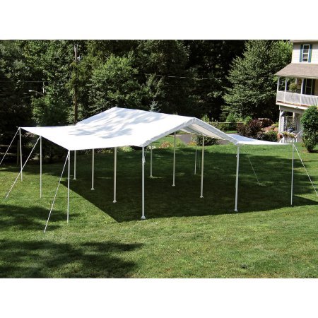 Max AP 10' x 20' 2-in-1 White Canopy with Extension Kit