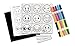 Faber-Castell Color by Number Emoji Pop-Art - Color and Display 1 Color by Number Board