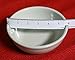 KMG Designs Elevated Feeder Dog cat Food Bowl Set pet Walnut
