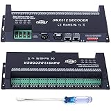 30 channel DMX decoder 512 RGB LED strip controller dmx dimmer DC9V-24V 2A/CH