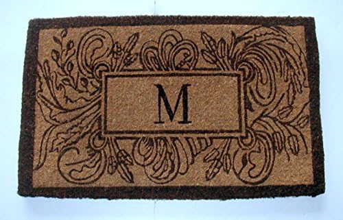 Geo Crafts Imperial Marsailles Doormat, 30 x 48-Inch, "G" Monogram