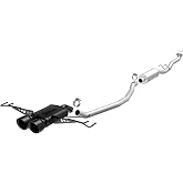 MagnaFlow Performance Cat-Back Exhaust System Kit 19373 | Street Series, Dual Center Rear Exit, Fits 2017-2021 Honda Civic 1.5L