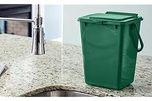 Kitchen Compost Bin - 2.25 Gallon Counter Top Collection