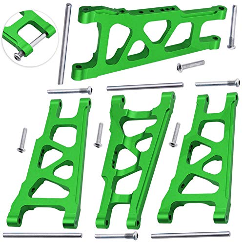 Hobbypark Aluminum Suspension AArms Set Front & Rear for Traxxas 1/10