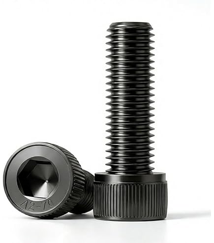 M2.5-0.45 x 5mm Button Head Socket Cap Screws, Class 12.9 Steel