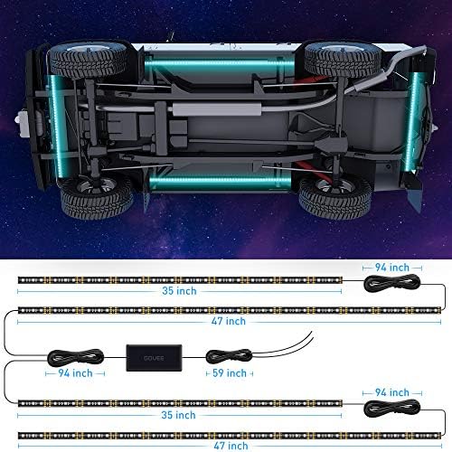 Car Underglow LED Lights, Govee Exterior Car Lights with
